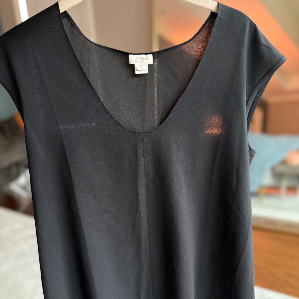 J Crew Factory Sleeveless Blouse